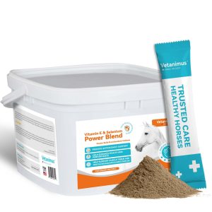 Vetanimus Vitamin E & Selenium Supplement for Horses – 100-day supply