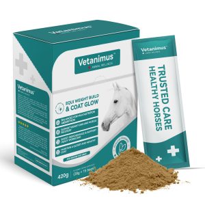 Vetanimus Flaxseed Feed Topper for Horses – 420 g